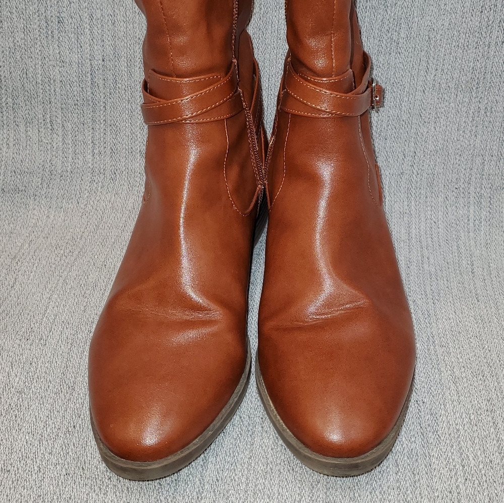 Beautiful Foni Knee High Riding Boots View 3